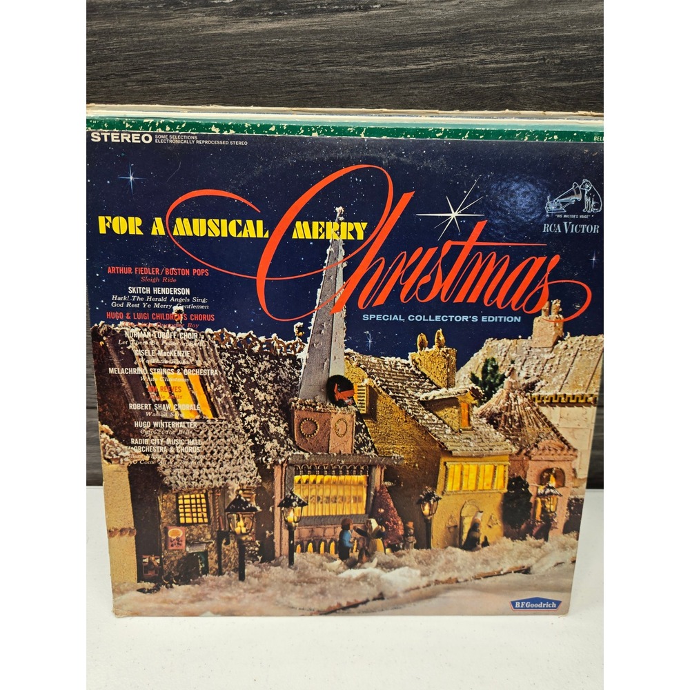 For A Musical Merry Christmas Vinyl LP RCA Victor Special Collector's Edition‎